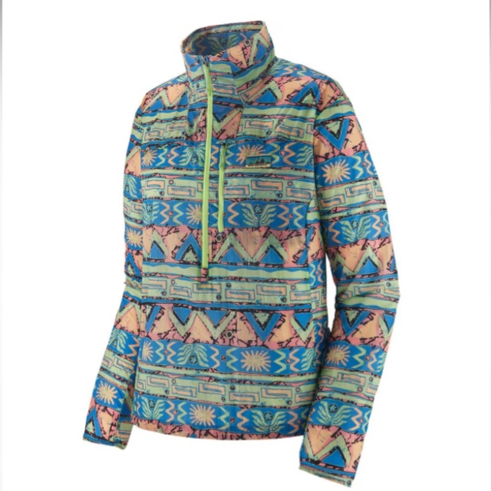 NWT PATAGONIA 1/2 ZIP PULLOVER HOUDINI STASH WIND BREAKER